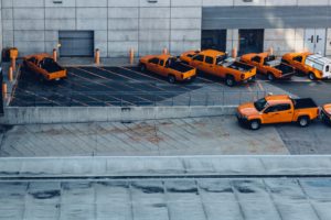 liability for a car accident when driving a company truck